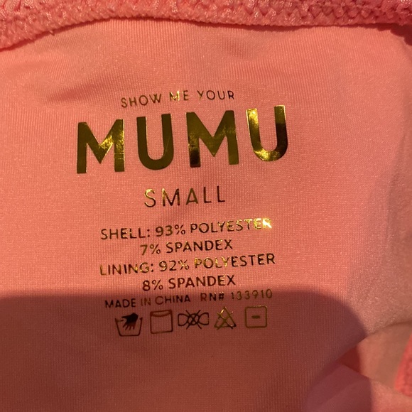 Show me your mumu pink bikini bottoms. Brand new without tag - Picture 3 of 3